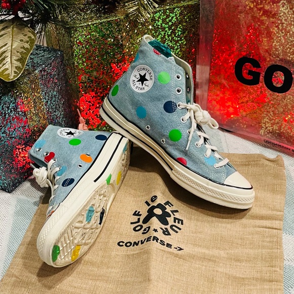 Tyler the Creator x Chuck 70 High 'Polka Dots' - Picture 2 of 5